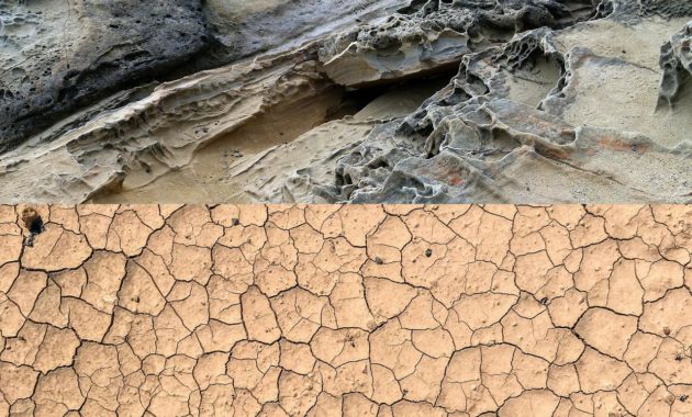 Diferencia entre meteorización y erosión