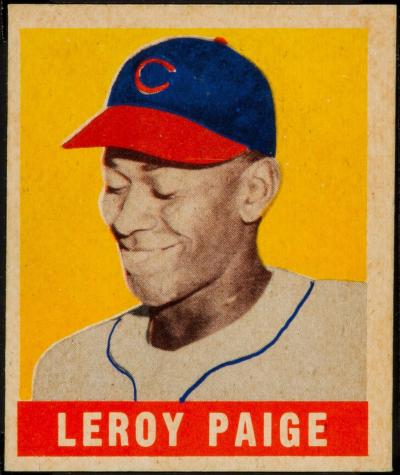 1948 Leaf Satchel Paige # 8