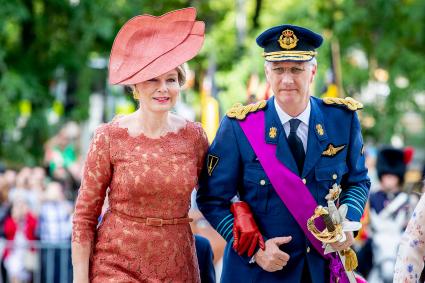Rey Felipe y Reina Mathilde de Bélgica
