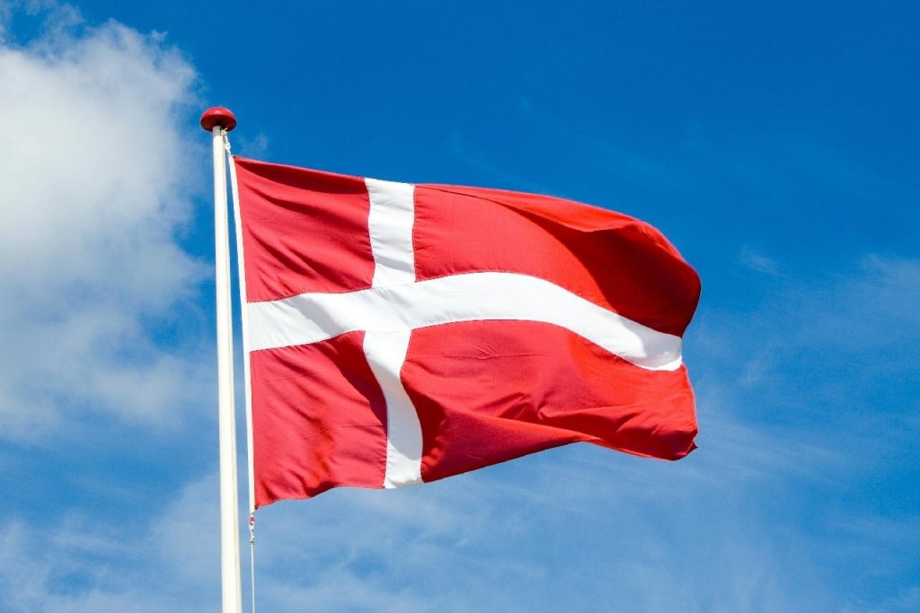 bandera de Dinamarca