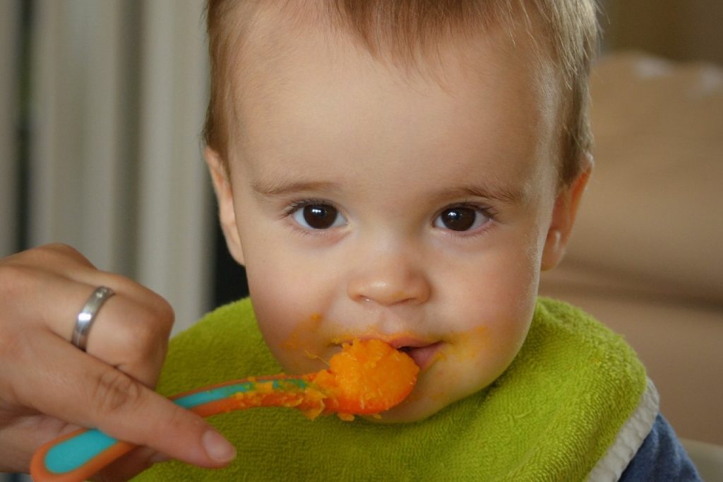 alimentación de alimentos para bebés